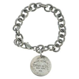 Tiffany & Co Return To Tiffany & Co Round Tag Chain Bracelet